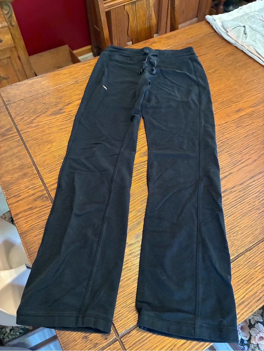 Women's Black Boot Cut Lounge Pants